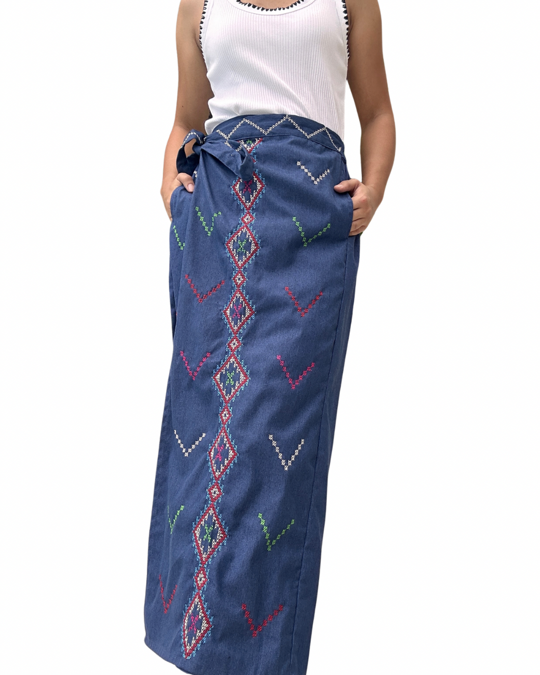 T’boli Garterized wrap pants