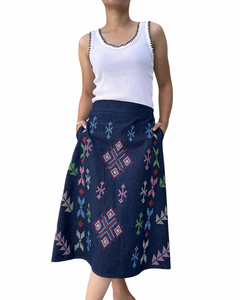 Denim South cotabato skirt Size S