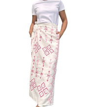 Load image into Gallery viewer, T’boli Garterized wrap pants off white