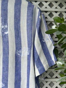 Jeepney polo in stripe