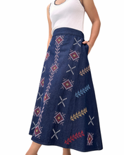 Charger l&#39;image dans la galerie, South cotabato denim skirt Size XXL