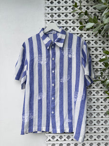 Jeepney polo in stripe