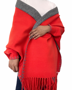 Abra shawl orange