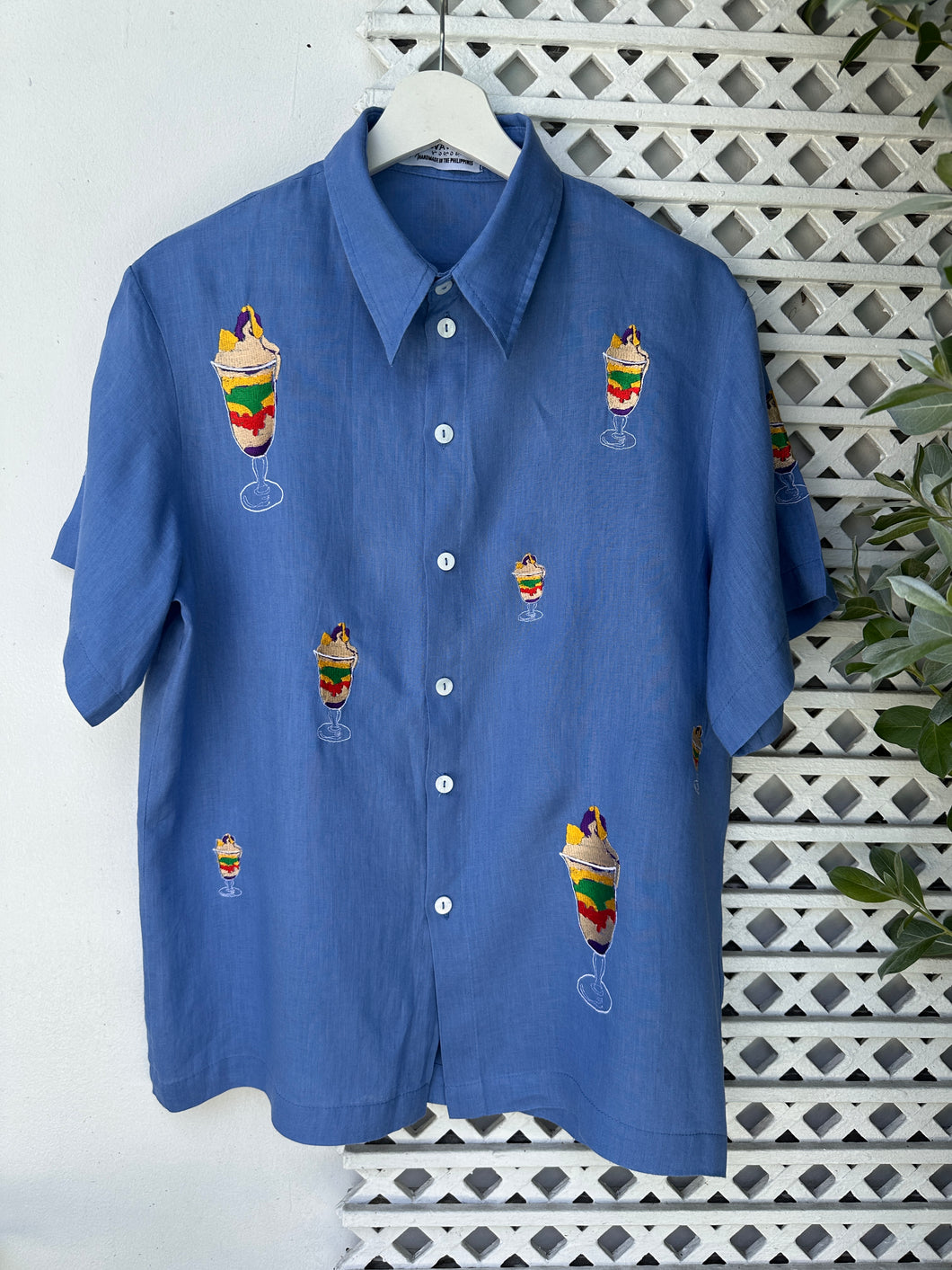 Halo halo polo in light blue