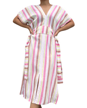 Load image into Gallery viewer, Sinag dress stripe colorful
