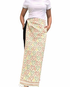 Puso Yakan Garterized wrap pants