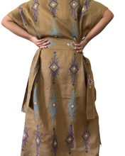 Load image into Gallery viewer, T’boli Sinag dress in Khaki