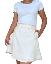 Charger l'image dans la galerie, Jaime mini skirt creme