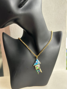 Bahay kubo necklace