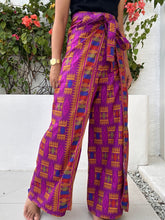 Load image into Gallery viewer, Violeta wrapped around pants free size