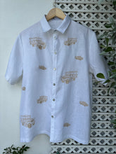 Load image into Gallery viewer, Jeepney polo white