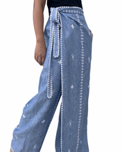 Load image into Gallery viewer, Abra Garterized wrap pants