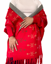 Load image into Gallery viewer, T’boli shawl red 01