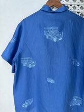 Load image into Gallery viewer, Jeepney polo light blue