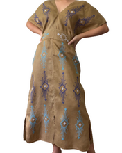 Load image into Gallery viewer, T’boli Sinag dress in Khaki