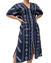 Load image into Gallery viewer, T’boli Sinag dress denim