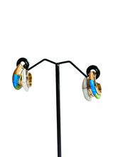 Load image into Gallery viewer, Double hoops earrings