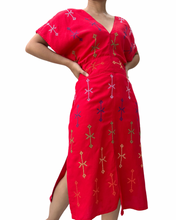 Load image into Gallery viewer, T’boli Sinag dress red