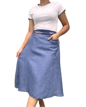Load image into Gallery viewer, Armie skirt in blue