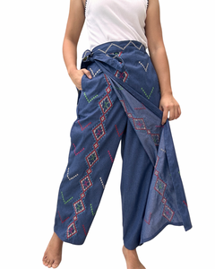 T’boli Garterized wrap pants