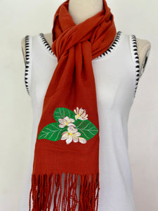 Sampaguita scarf