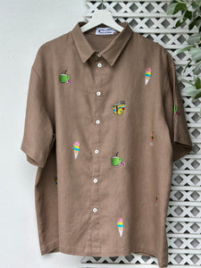 Matamis polo in khaki
