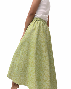 Tahum skirt yellow green