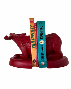 Carabao bookends in red