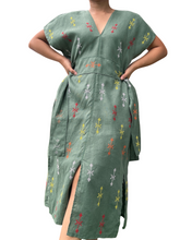 Load image into Gallery viewer, T’boli Sinag dress olive green