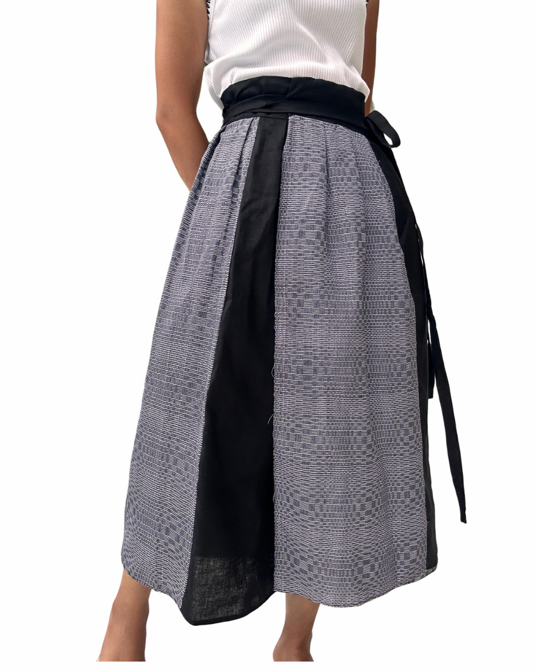 Binakol black Wrap skirt