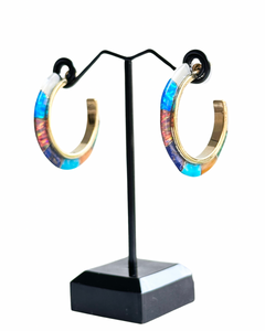 Big hoops earrings