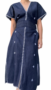 Sinag abra dress in denim