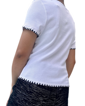 Charger l&#39;image dans la galerie, Abra shirt white top