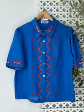 Load image into Gallery viewer, T’boli top in royal blue