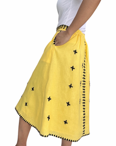 Tweetums skirt in yellow
