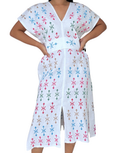 Load image into Gallery viewer, T’boli Sinag dress white