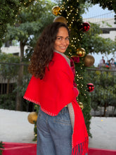Charger l'image dans la galerie, Abra shawl red grey