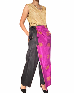 Inaul Garterized wrap pants