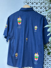Load image into Gallery viewer, Halo halo polo in soft denim