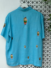 Load image into Gallery viewer, Halo halo polo in aquamarine