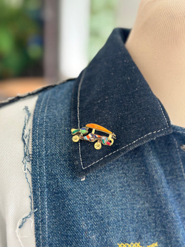 Jeepney small brooch 04