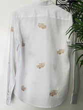 Load image into Gallery viewer, Jeepney white long sleeves polo