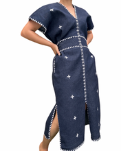 Load image into Gallery viewer, Sinag abra dress in denim