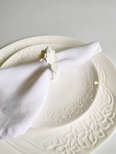 Load image into Gallery viewer, Sampaguita plates in white