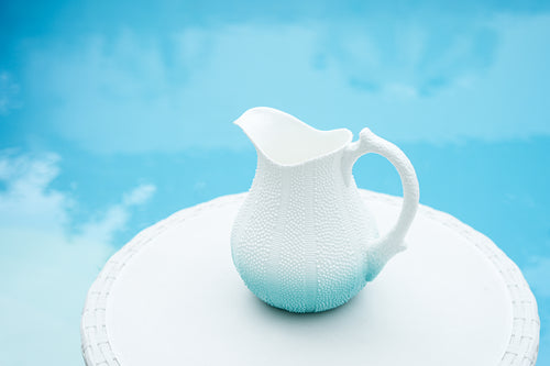 Salungo pitcher aqua blue ombré