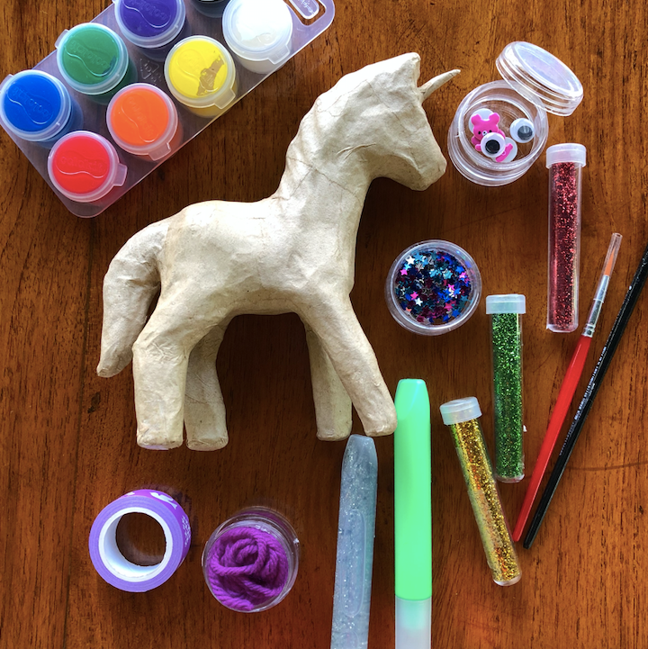 Mini unicorn art kits