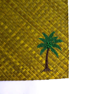 Coconut yellow placemat