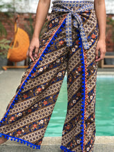 Load image into Gallery viewer, Bulalak with blue pompoms batik pants