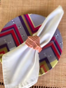 Bahay Kubo napkin rings holder