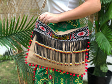 Load image into Gallery viewer, Mimi Beaded Jute Bag